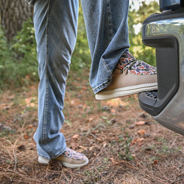 Camp Shoes | Mens - Old School Camo