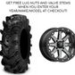 ITP CRYPTID | M21 (MACHINED) | BEADLOCK WHEEL AND TIRE KIT