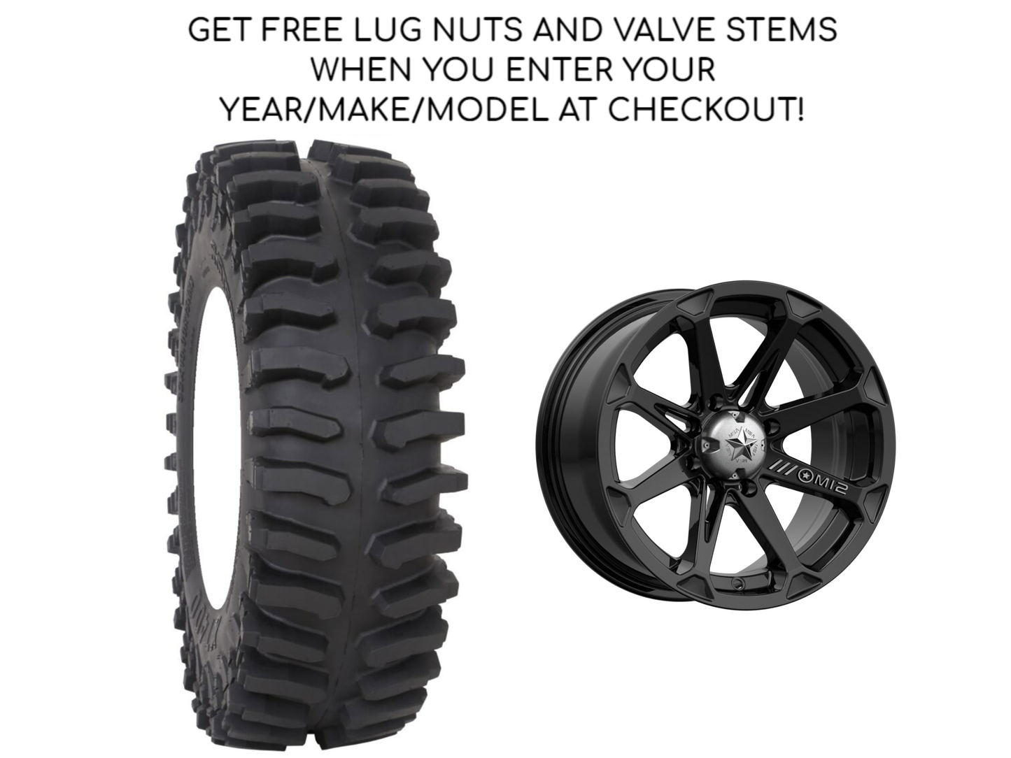 SYSTEM 3 XT 400 | M12 | WHEEL AND TIRE KIT
