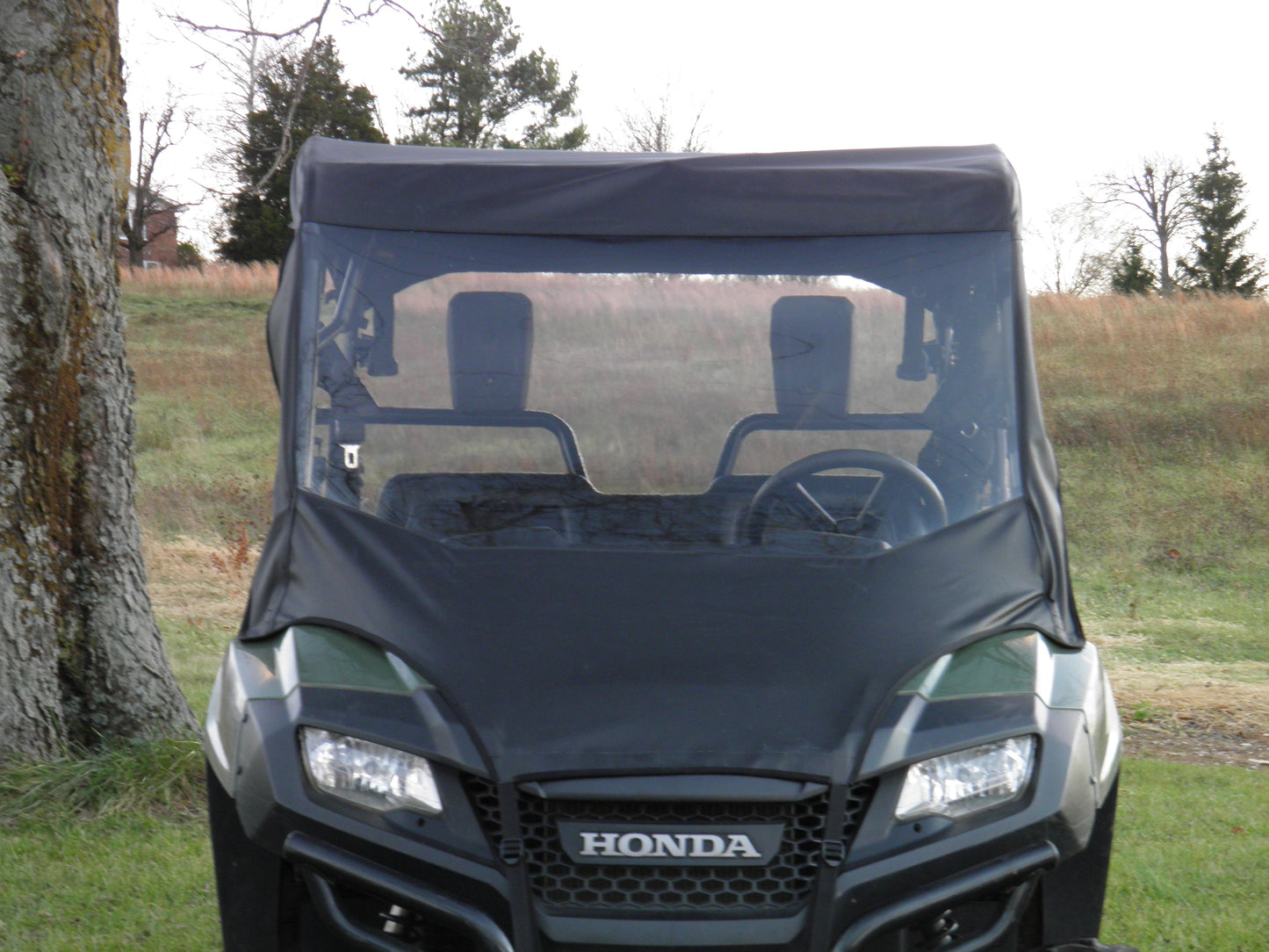 Honda Pioneer 700 4-Seater - Vinyl Windshield/Top/Rear Combo