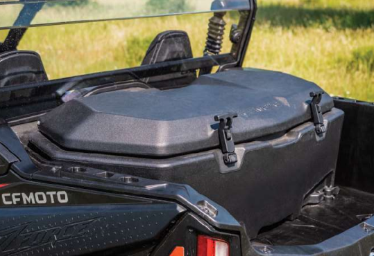 CFMOTO OEM Cargo Box – Front Or Rear For CFORCE Gen.2 400/500 & Gen.3 800/1000 (Black)