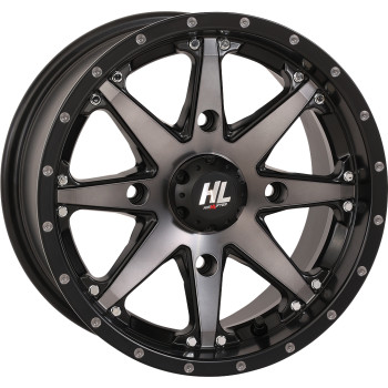 HIGH LIFTER | HL10 | MATTE BLACK + SMOKE - 12"X7"- 4/110 - 5+2