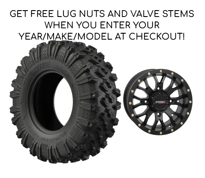 EFX MOTORAVAGE | BLACK | SYSTEM 3 ST-3 WHEEL AND TIRE KITS