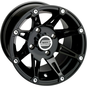 Moose Offroad - Wheel - 387X - Front - Black - 14x7 - 4/110 - 4+3