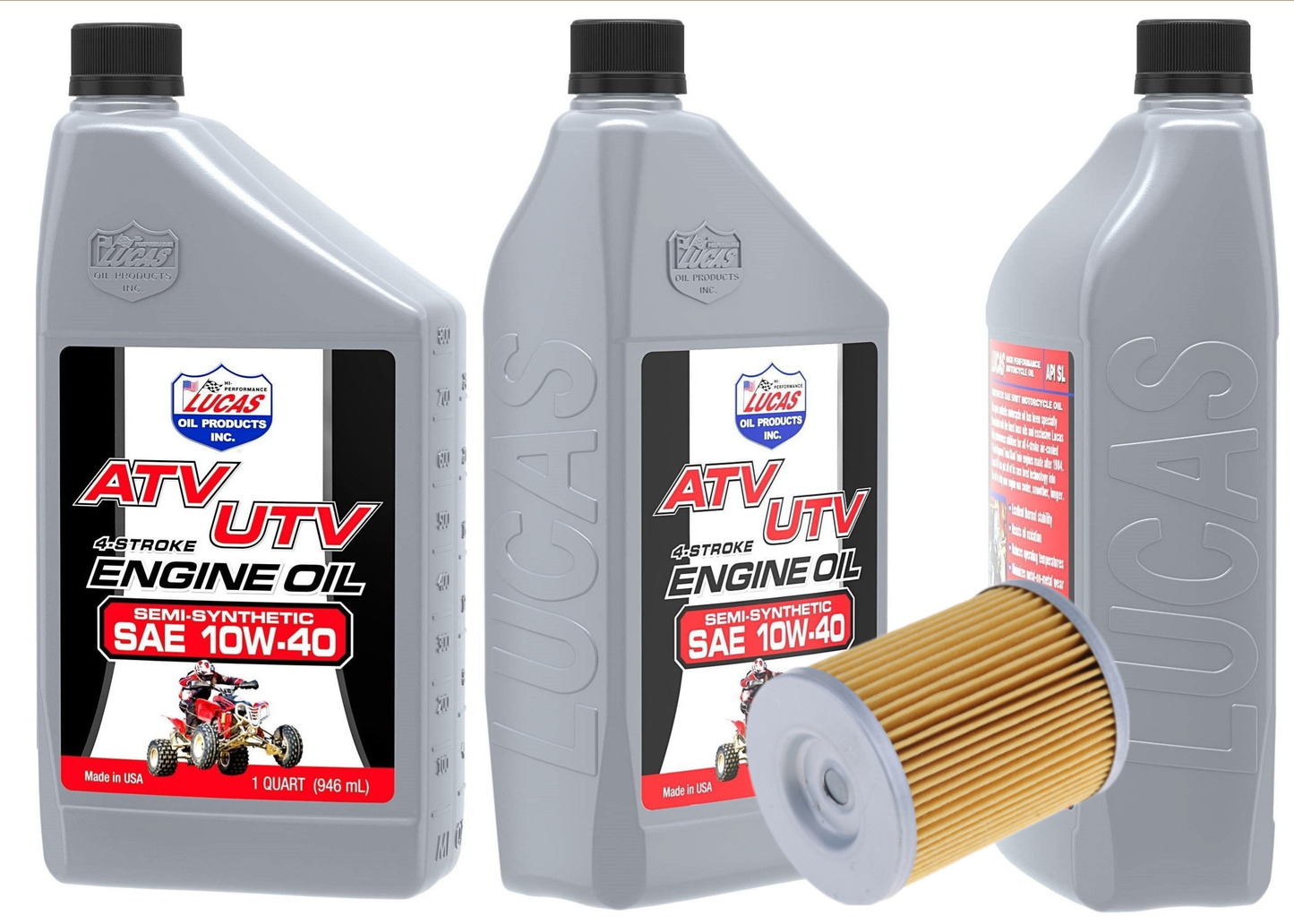 LUCAS SEMI-SYNTHETIC OIL CHANGE KIT - CFMOTO