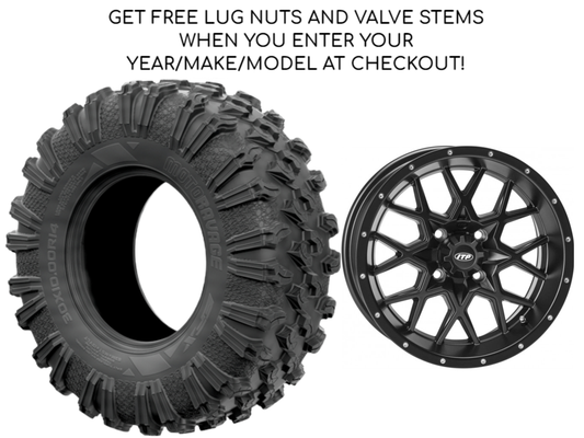 EFX MOTORAVAGE - ITP HURRICANE - WHEEL & TIRE KITS