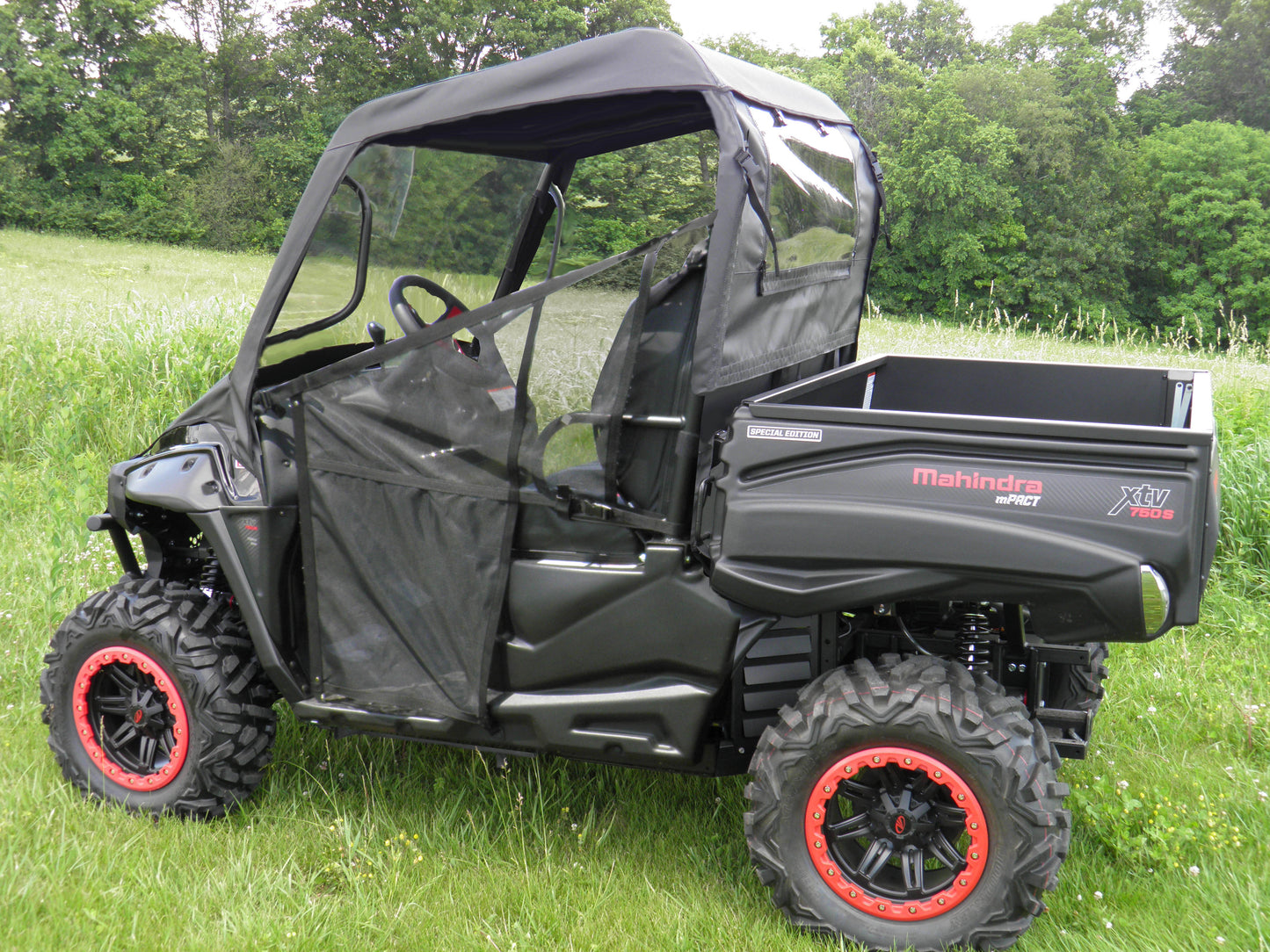 Mahindra 750/1000 - Vinyl Windshield/Top/Rear Combo