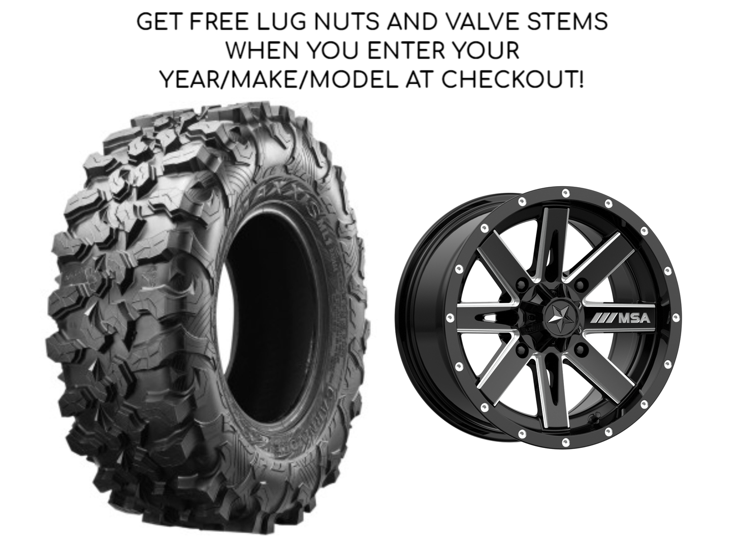 MAXXIS CARNIVORE | M41 | WHEEL AND TIRE KITS