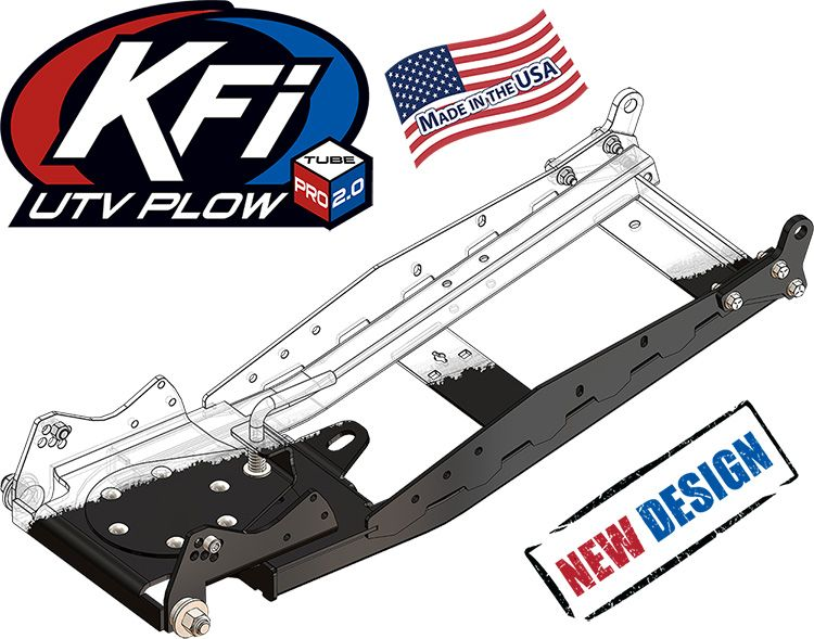 KFI UFORCE 1000 STEEL SNOW PLOW KIT