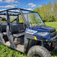 Polaris Ranger Crew 1000 -1 Pc Windshield w/Clamp, Vent, and Hard Coat Options