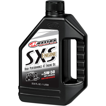 MAXIMA 5W-50 SYNTHETIC ENGINE OIL: 1 LITER