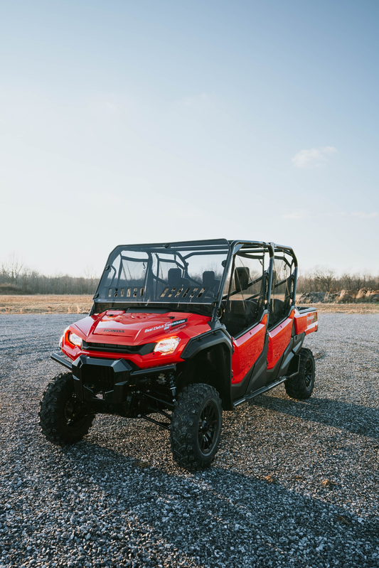 TEAM MSC |  Honda Pioneer 1000 Windshield Vented