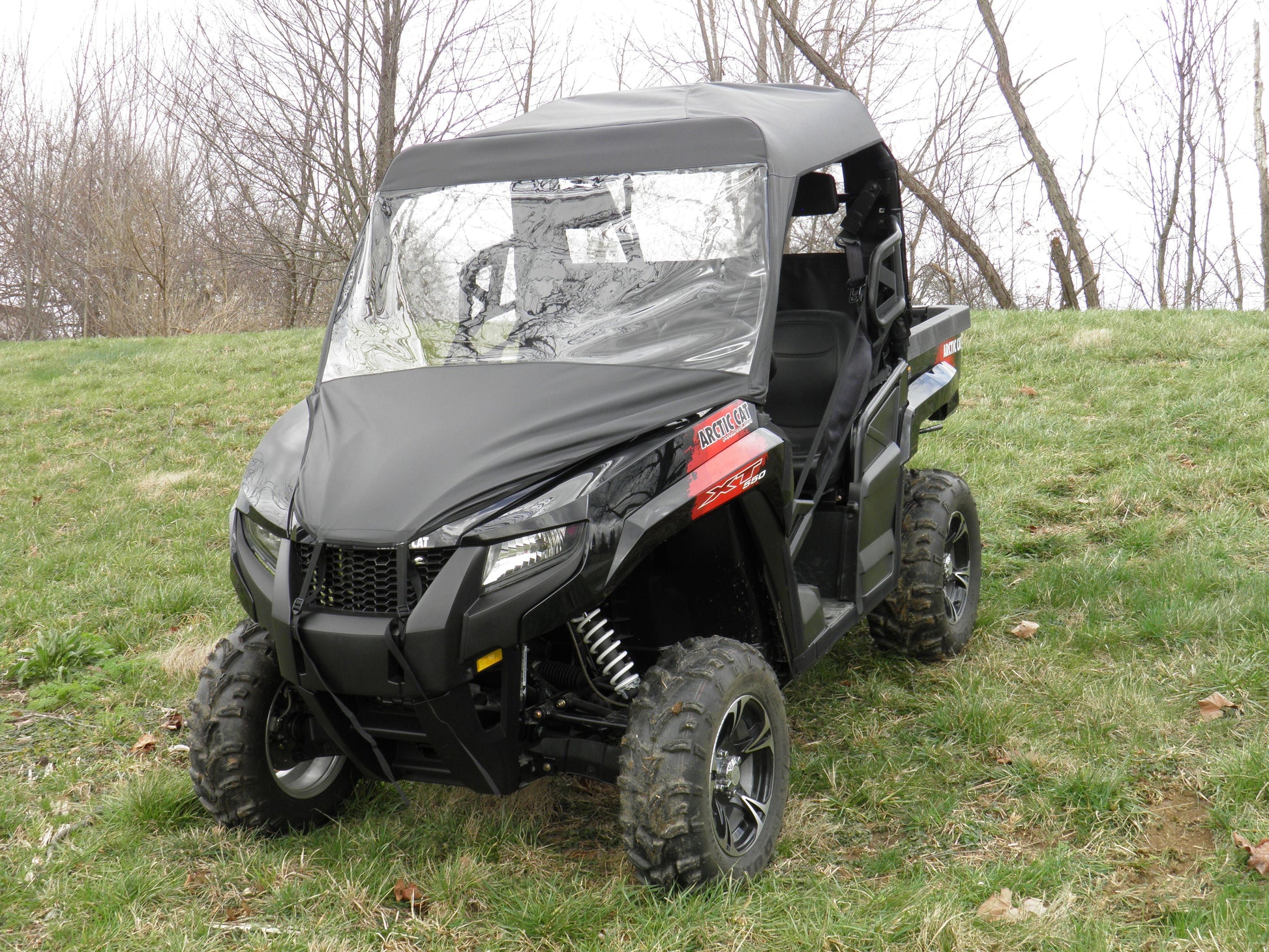 Arctic Cat Prowler 550 - Vinyl Windshield - Top Combo - 3 Star UTV