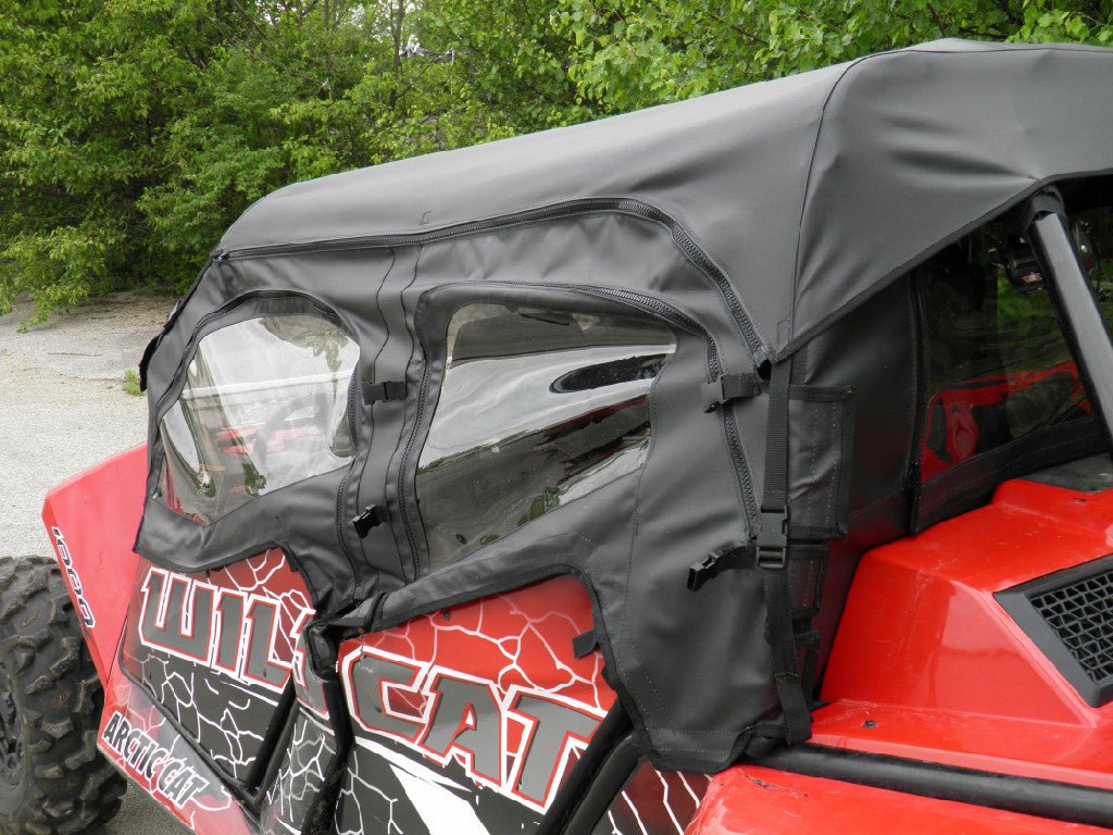 Arctic Cat Wildcat 4 Seater - Full Cab Enclosure for Hard Windshield - 3 Star UTV