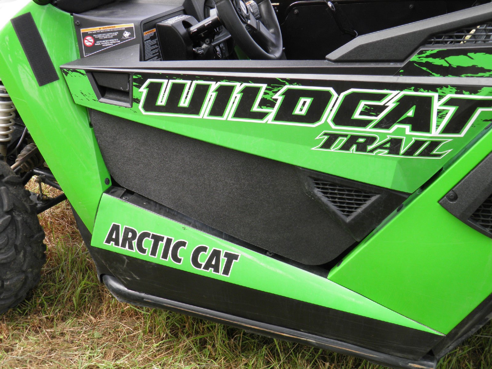 Arctic Cat Wildcat Trail - Full Cab Enclosure for Hard Windshield w- Lower Door Inserts - 3 Star UTV