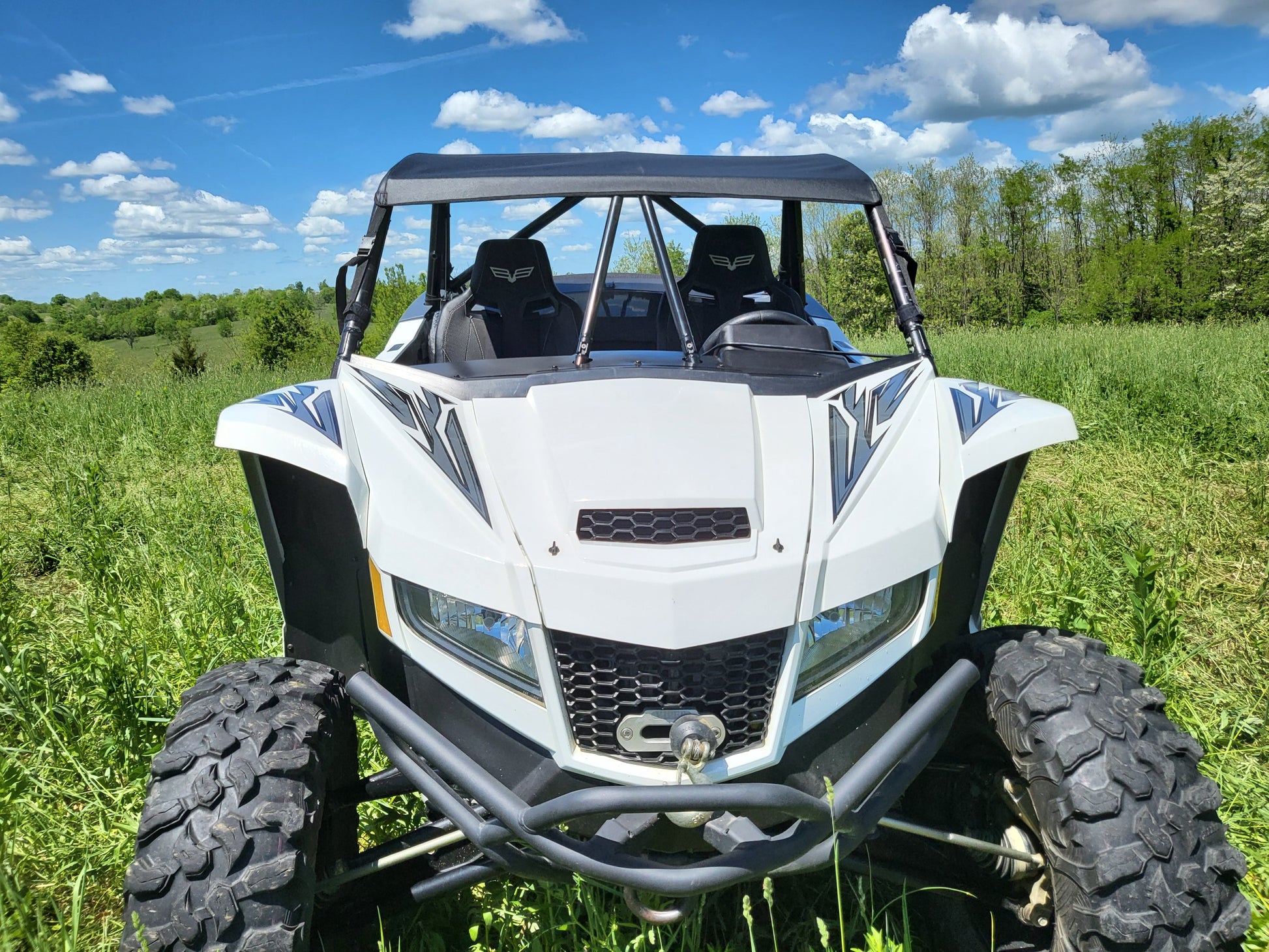 Arctic Cat Wildcat XX Soft Top for Hard Windshield - 3 Star UTV