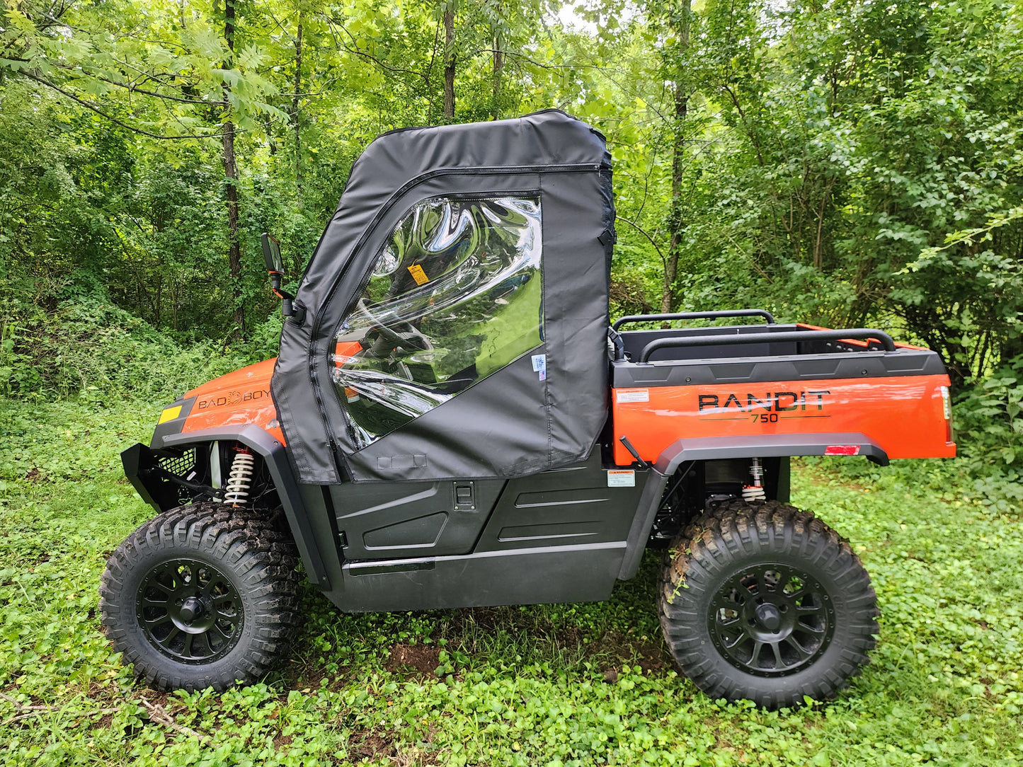 Bad Boy Bandit 750 - Full Cab Enclosure for Hard Windshield - 3 Star UTV