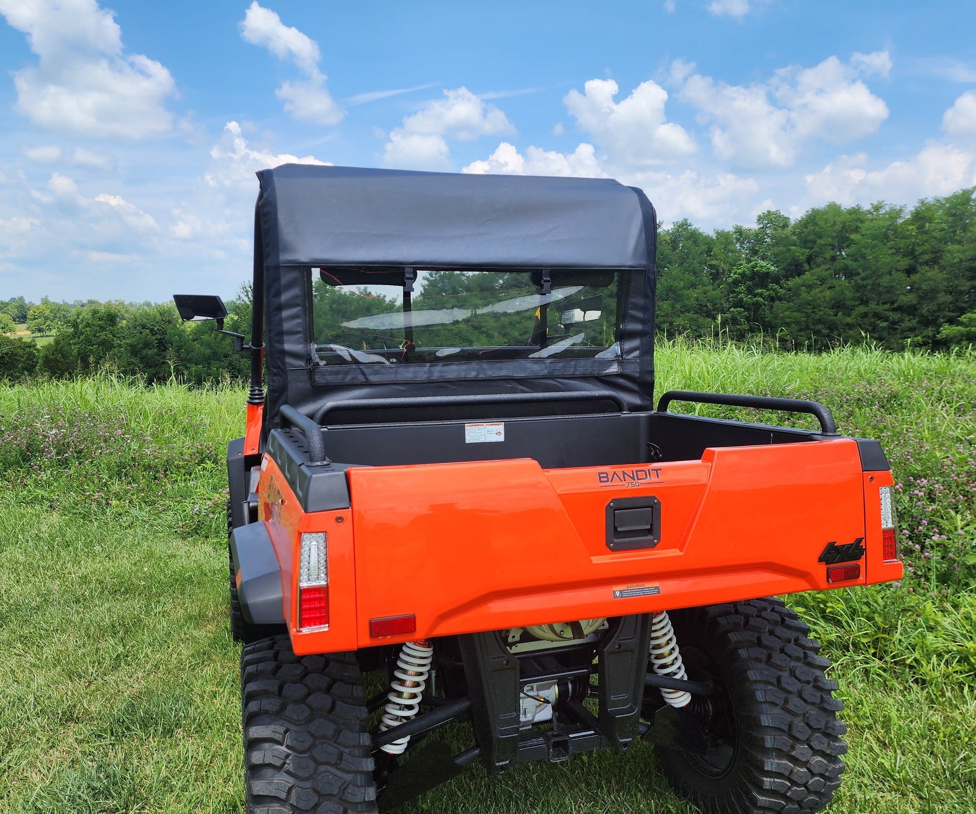 Bad Boy Bandit 750 - Full Cab Enclosure for Hard Windshield - 3 Star UTV