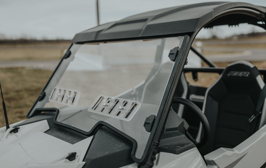 TEAM MSC | POLARIS RZR TRAIL | VENTED WINDSHIELD 2021-UP