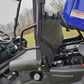 Bison 400U/200U 200P - 1 Pc Lexan Back Panel w/Vent, Clamp and Lower Panel Options - 3 Star UTV