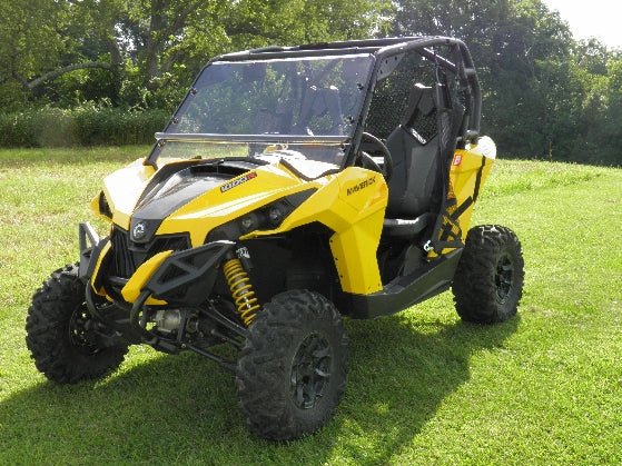 Can-Am Maverick - 2 Pc Scratch-Resistant Windshield - 3 Star UTV