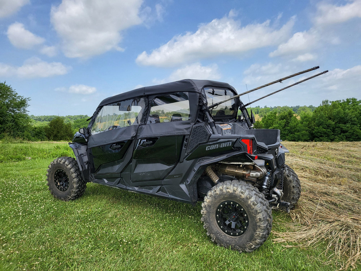 Can-Am Maverick Sport Max - Full Cab Enclosure For Hard Windshield - 3 Star UTV