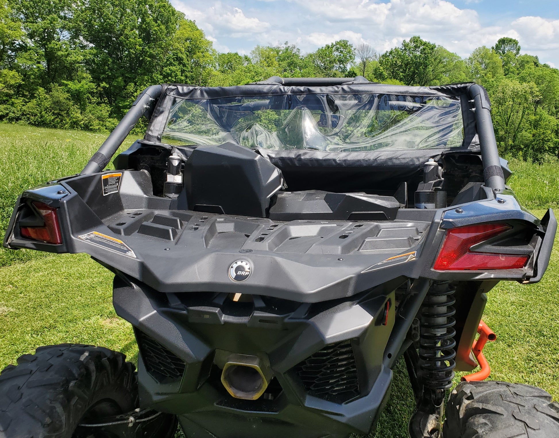 Can-Am Maverick X3-Rear Panel - 3 Star UTV