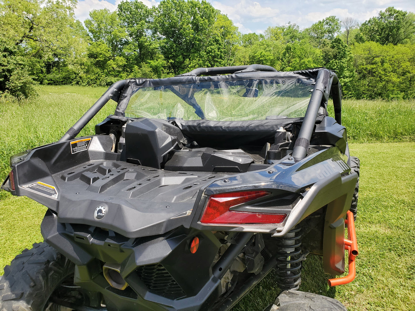 Can-Am Maverick X3-Rear Panel - 3 Star UTV