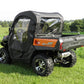 CF Moto UForce 800 - Full Cab Enclosure with Vinyl Windshield with Color, Door Length and Zip Window Options - 3 Star UTV