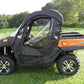 CF Moto UForce 800 - Full Cab Enclosure with Vinyl Windshield with Color, Door Length and Zip Window Options - 3 Star UTV