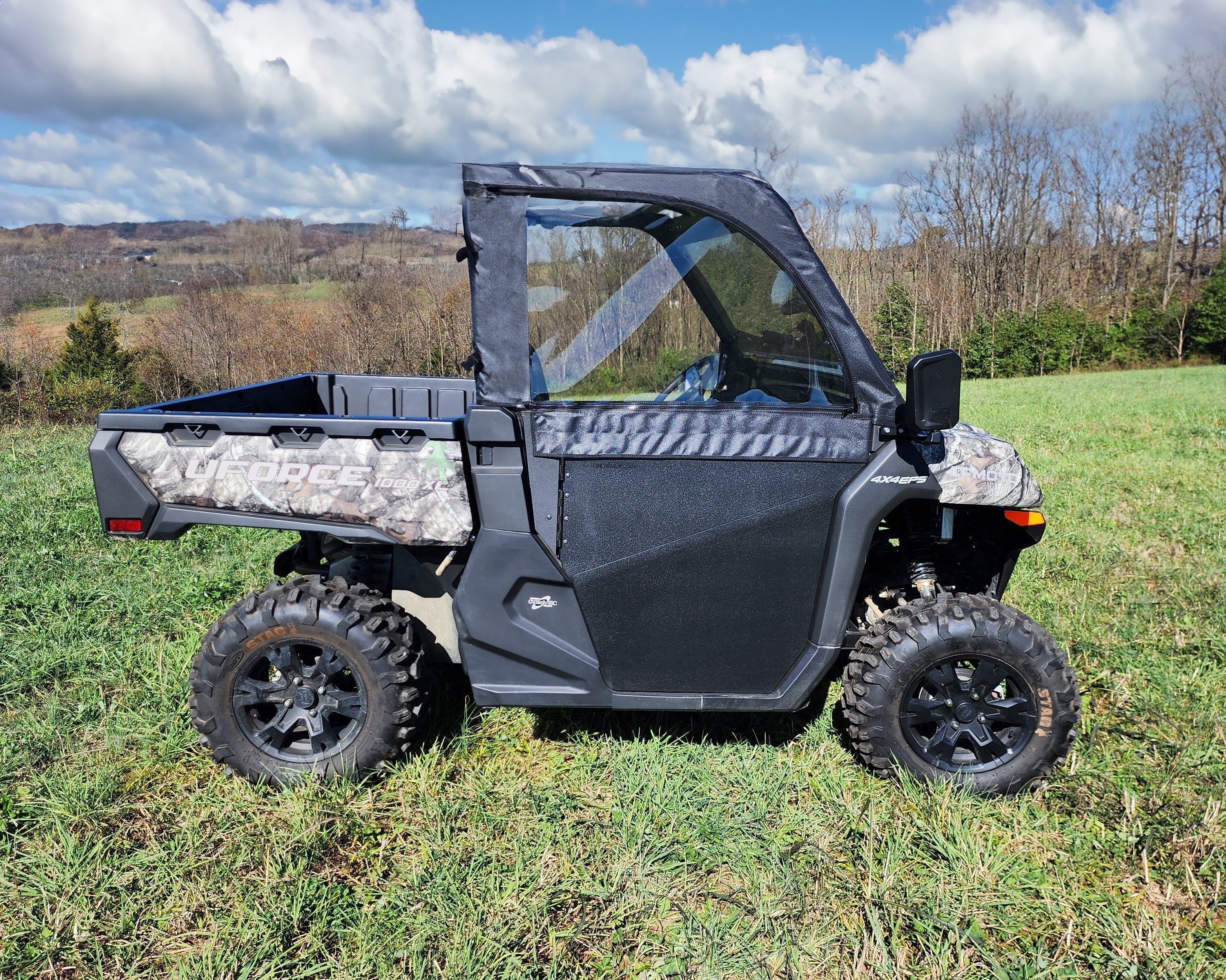 CFMoto UForce 1000 - Soft Upper Doors - 3 Star UTV