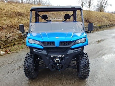 CFMoto UForce 1000 XL - Half Windshield w/Scratch-Resistant Option - 3 Star UTV