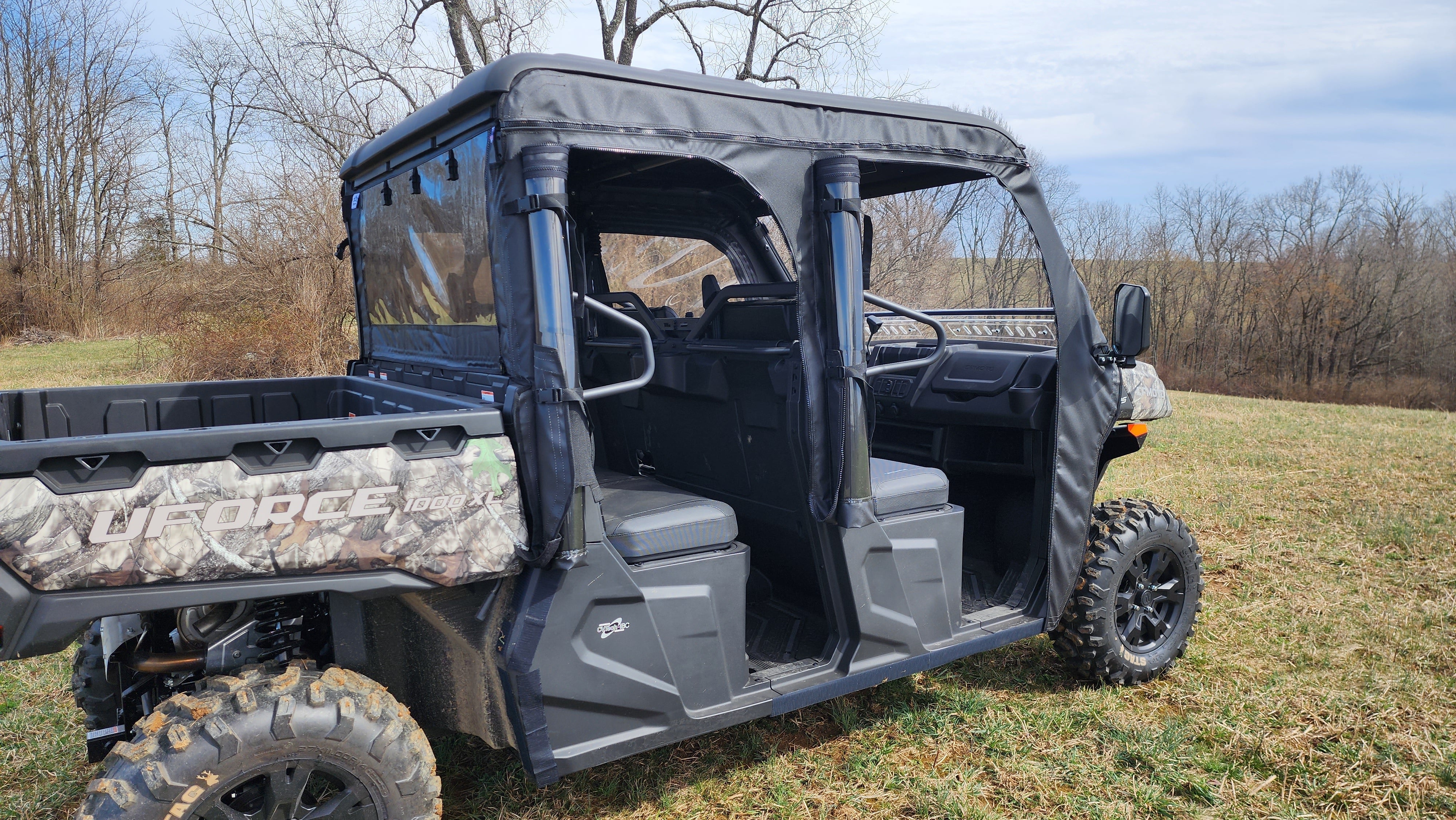 CFMoto UForce 1000XL-Doors with Optional Zip Windows - 3 Star UTV