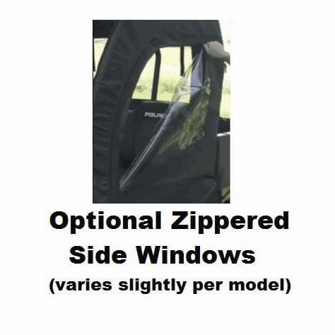 CFMoto UForce 500/800 - Full Cab Enclosure with Vinyl Windshield (Full Doors) - 3 Star UTV