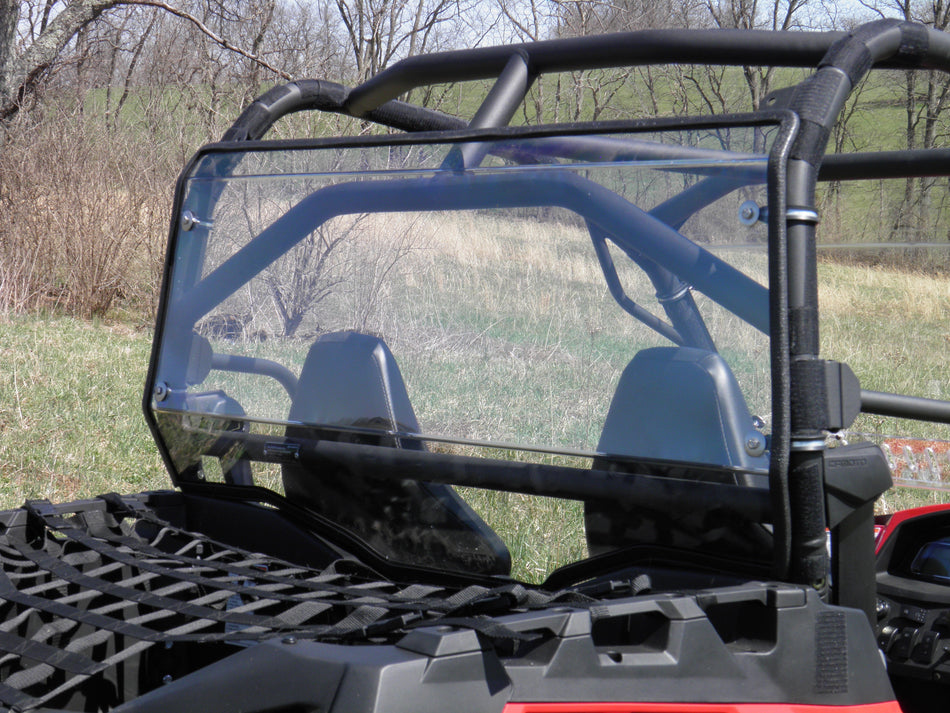 CFMOTO ZForce 600 - 1 Pc Lexan Back Panel w- Vent Option - 3 Star UTV
