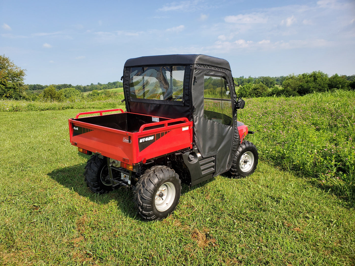 Coleman UT400-HiSun HS 400 - Full Cab Enclosure for Hard Windshield - 3 Star UTV