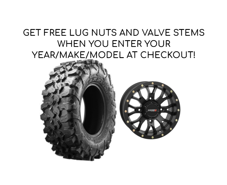 MAXXIS CARNIVORE | BLACK | SYSTEM 3 ST-3 - WHEEL AND TIRE KITS