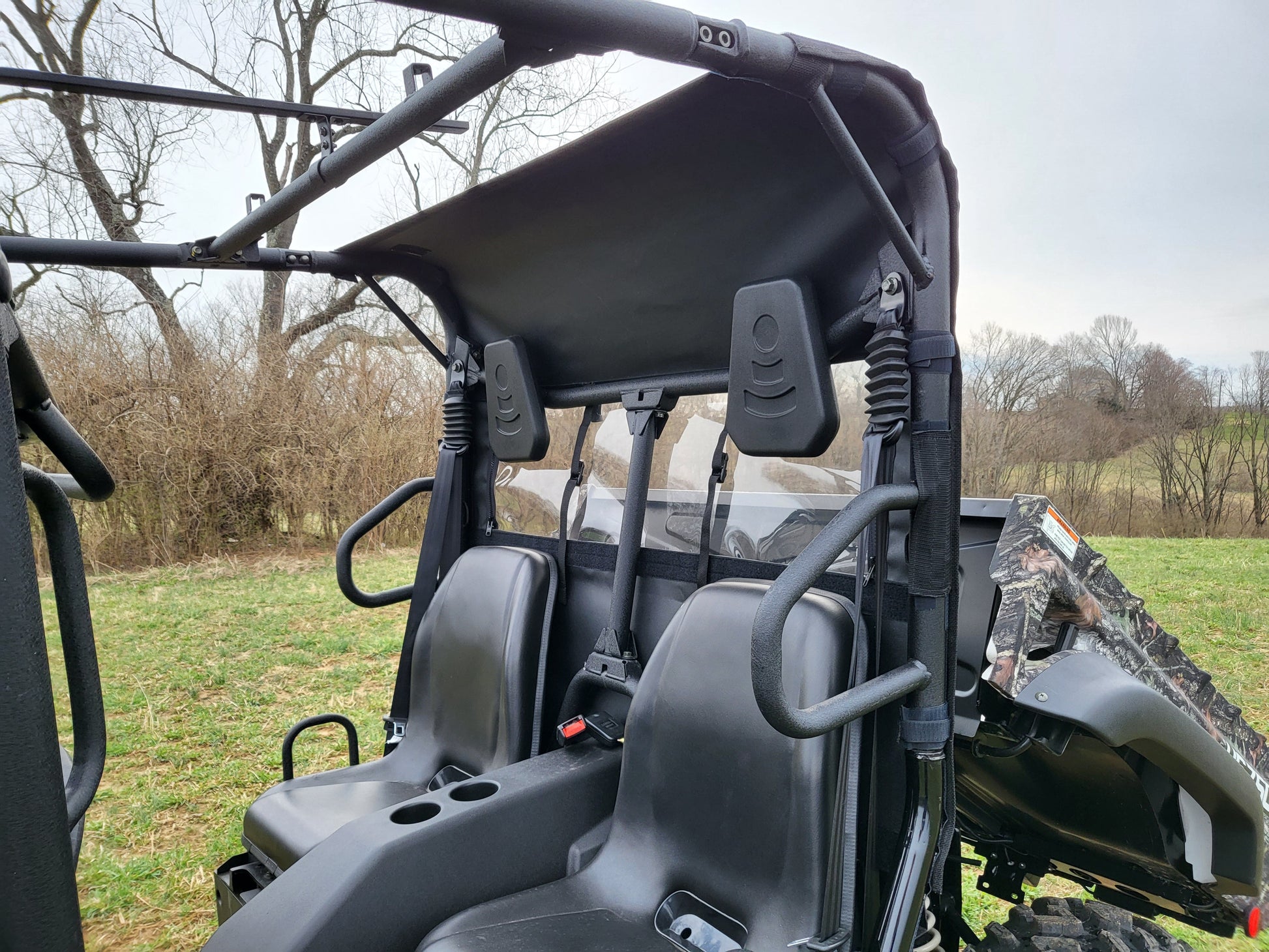 HiSun HS 750 Crew/Axis 750 Crew - Soft Back Panel - 3 Star UTV