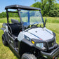 HiSun Sector 250 - 1 Pc Windshield with Vent and Hard Coat Options - 3 Star UTV