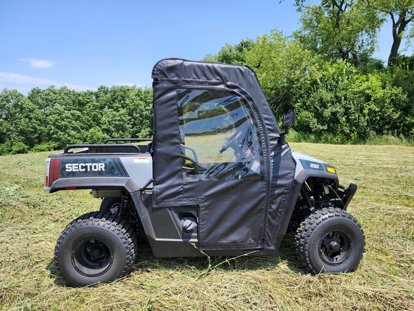 HiSun Sector 250 - Door/Rear Window Combo - 3 Star UTV