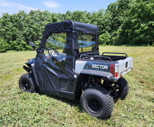 HiSun Sector 250 - Door/Rear Window Combo - 3 Star UTV