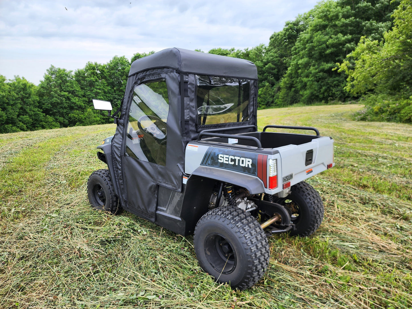 HiSun Sector 250 - Full Cab Enclosure for Hard Windshield - 3 Star UTV