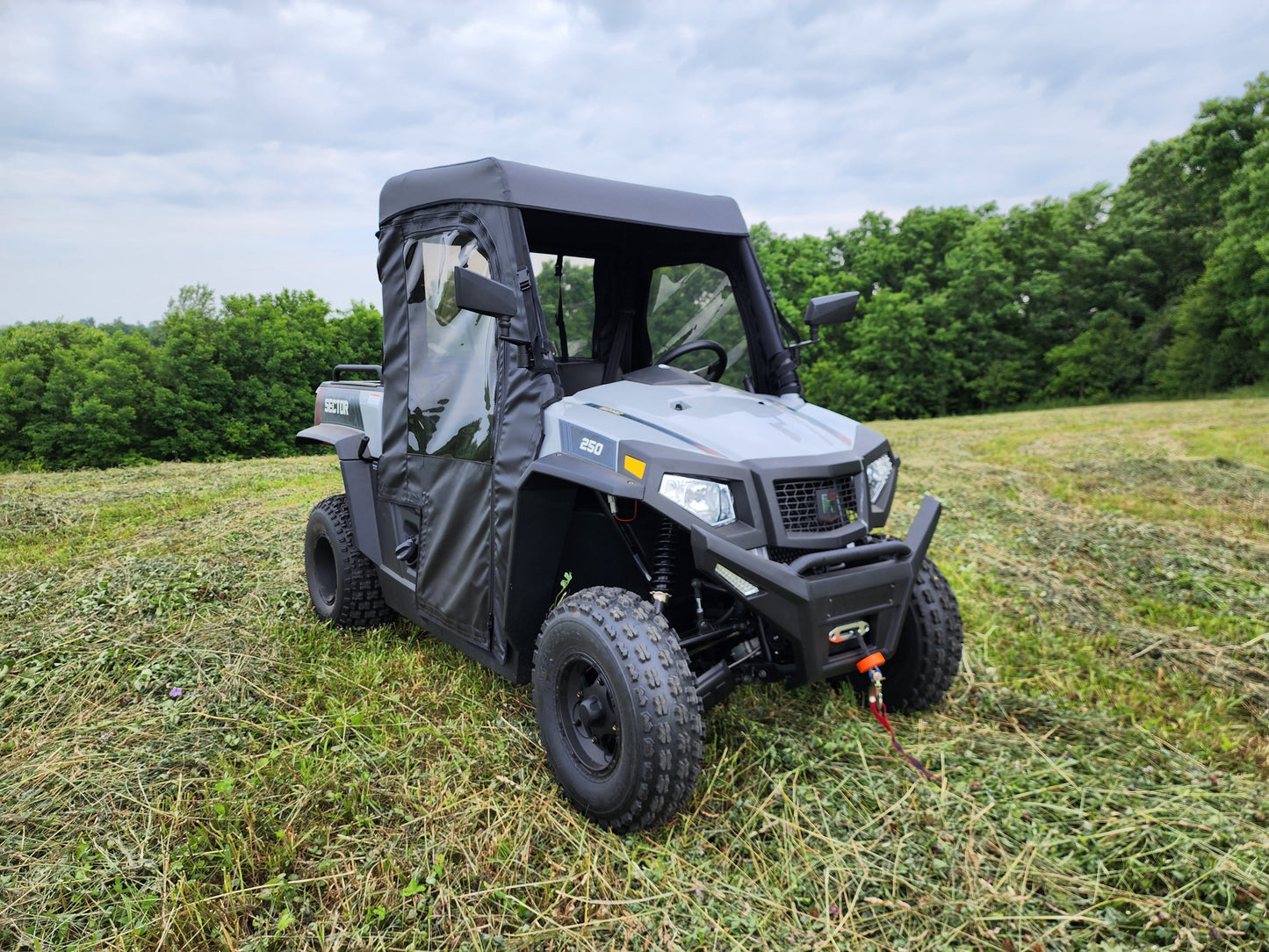 HiSun Sector 250 - Full Cab Enclosure for Hard Windshield - 3 Star UTV