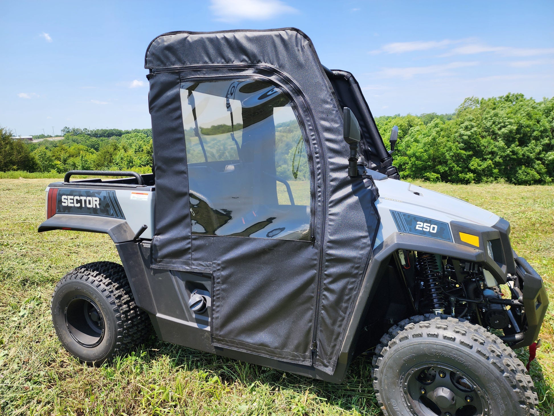 HiSun Sector 250 - Soft Doors - 3 Star UTV