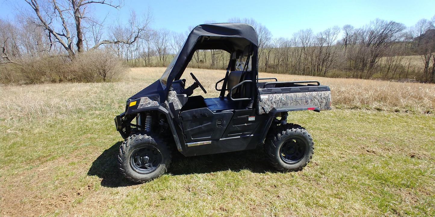 HiSun Sector 550-750 - Vinyl Windshield- Top Combo - 3 Star UTV