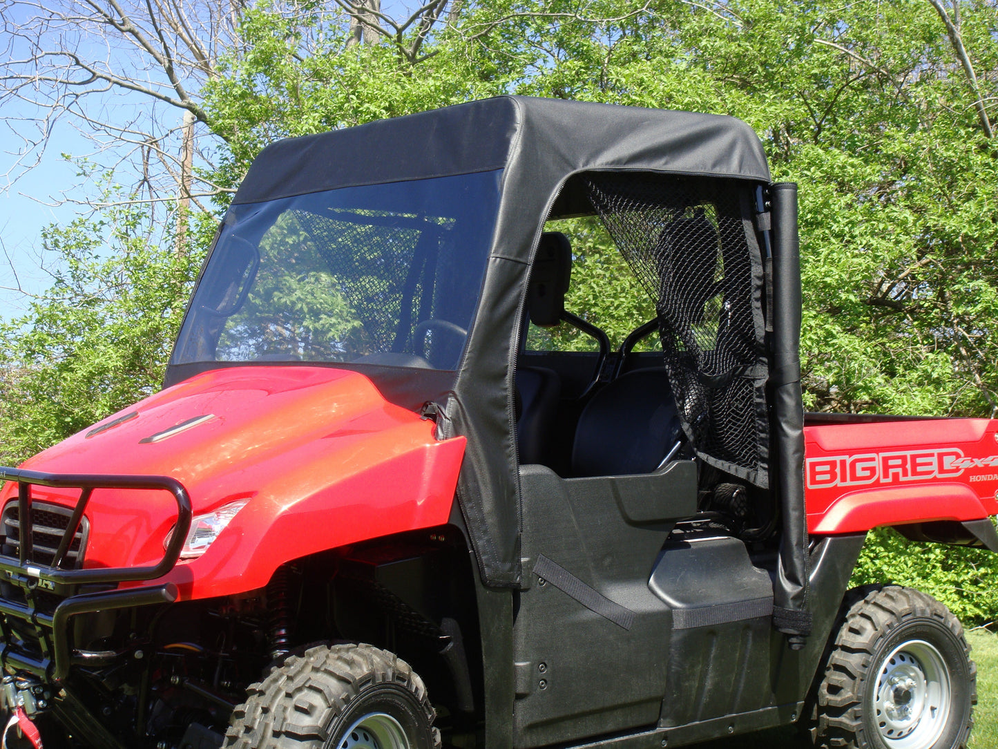 Honda Big Red - Vinyl Windshield-Top Combo - 3 Star UTV