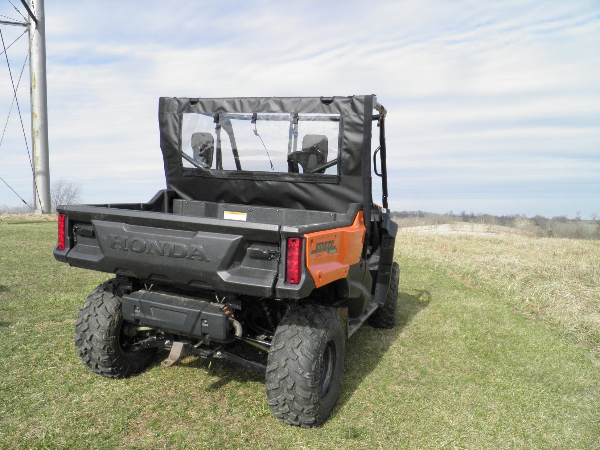 Honda Pioneer 1000 - Soft Back Panel - 3 Star UTV