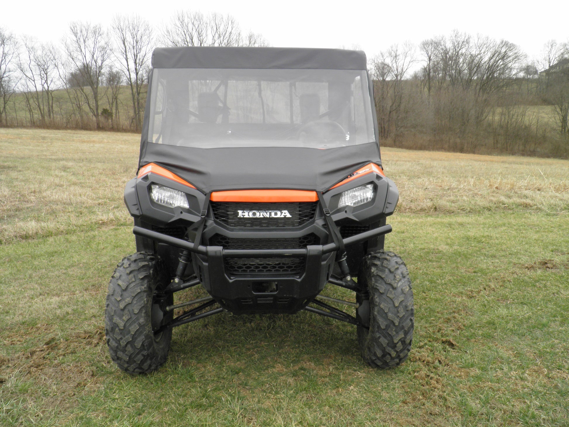 Honda Pioneer 1000 - Vinyl Windshield-Top Combo - 3 Star UTV