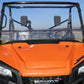 Honda Pioneer 1000/1000-5/1000-6 - 2 Pc Scratch-Resistant Windshield - 3 Star UTV