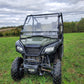 Honda Pioneer 500-520 - 2 Pc Windshield with Optional Vents-Clamps-Hard Coat  - 3 Star UTV